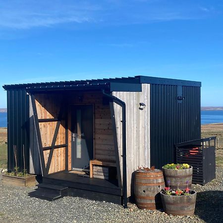 Unique Luxurious Cabin On Sea View Working Croft Garrabost ภายนอก รูปภาพ